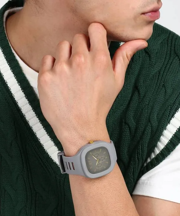Grey_Quartz_Square_Shape_Watch_For_Men_&_Women_(Pack_Of_2)