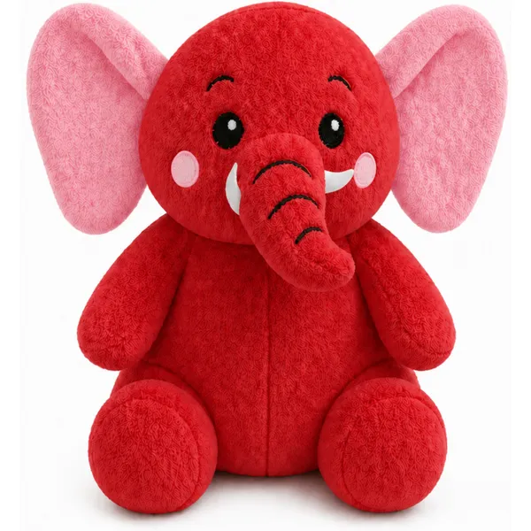 Tedy_7_Inch_Elephant_Red