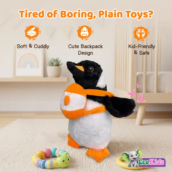 8_inch_Cartoon_Mix_-_Penguine_with_Bag