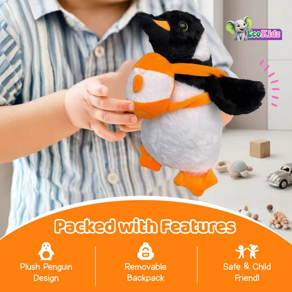 8_inch_Cartoon_Mix_-_Penguine_with_Bag