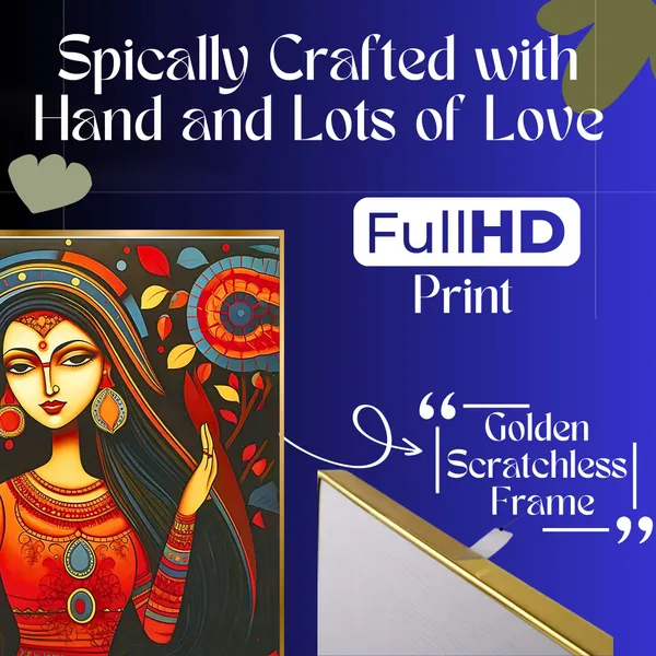 Premium_Canvas_With_Golden_Wooden_Frame_For_Home_And_Office_Pack_Of_6