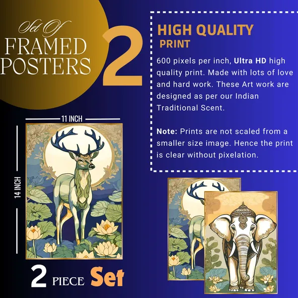 Premium_Canvas_With_Golden_Wooden_Frame_For_Home_And_Office_Pack_Of_2