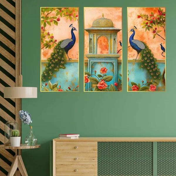Premium_Canvas_With_Golden_Wooden_Frame_For_Home_And_Office_Pack_Of_2