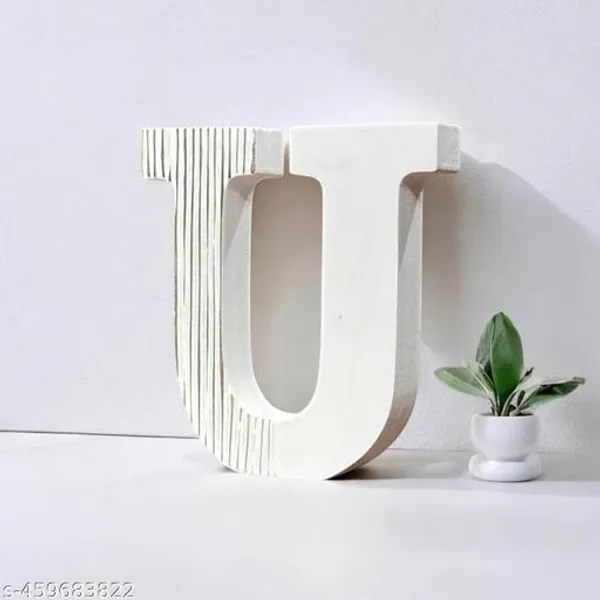 White_Wood_home_decor_For_Living_Room