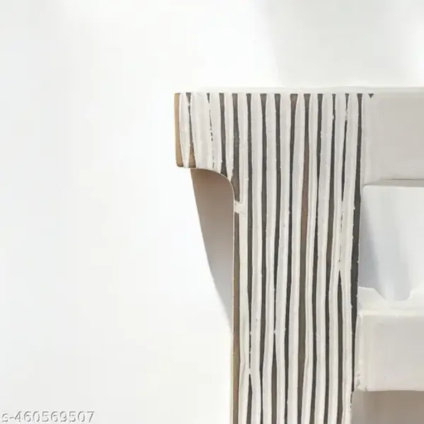 White_Wood_home_decor_For_Living_Room