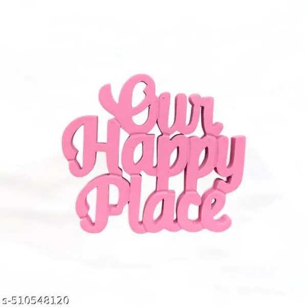 Pink_Engineering_wood_home_decor_For_Living_Room