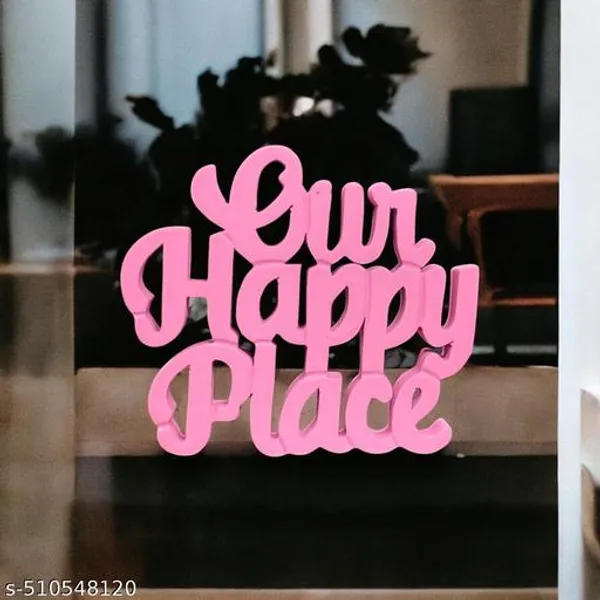 Pink_Engineering_wood_home_decor_For_Living_Room