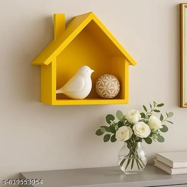 Yellow_Engineering_wood_home_decor_For_Living_Room