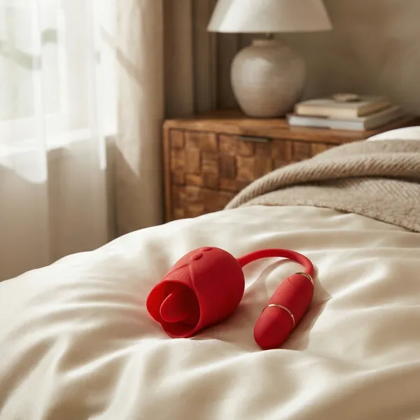 Red_Silicon_Big_Rose_Dual_Wellness_Massager_For_Women