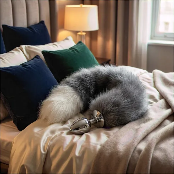 Black_Silicon_Aura_Fluffy_Tail_Massager_For_Women