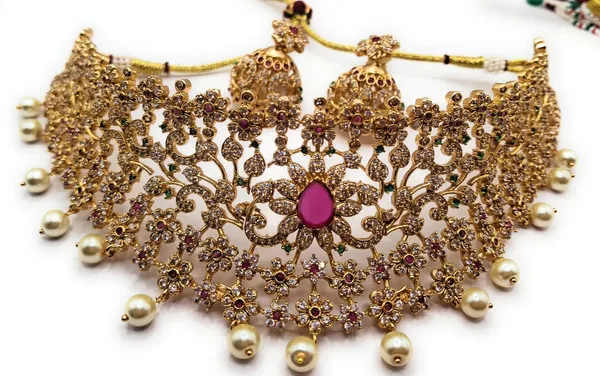 Gold_Polished_Alloy_And_Gold_Plated_And_Artificial_Stones_Premium_Bridal_Jewellery_Set_For_Women