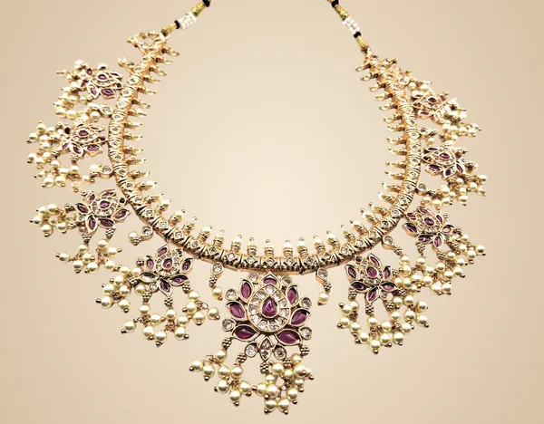 Red_And_Pearl_Alloy_And_Gold_Plated_Premium_Jewellery_Set_For_Women