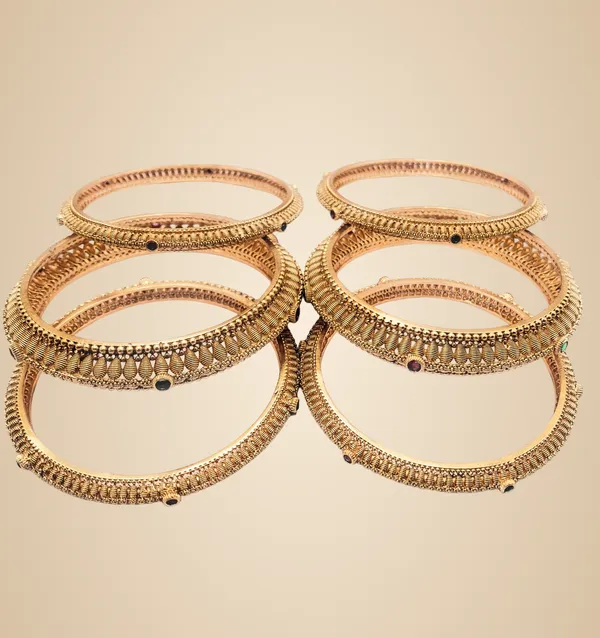 Gold_Polished_Alloy_And_Gold_Plated_And_Artificial_Stones_Premium_Bangle_Set_For_Women