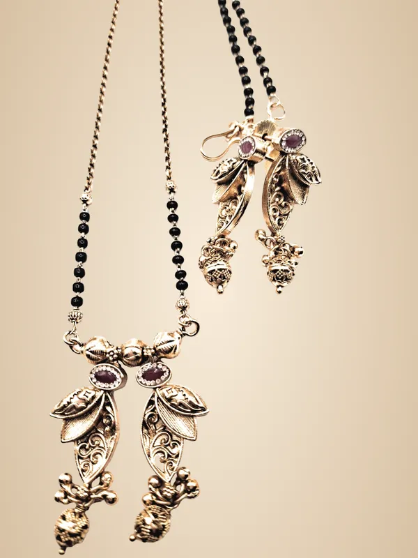 Gold_Polished_Alloy_And_Gold_Plated_And_Black_Beads_Premium_Mangalsutra_Set_For_Women