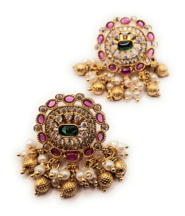 Gold_And_Pearl_Alloy_And_Gold_Plated_And_Artificial_Stones_Premium_Stud_Earrings_For_Women