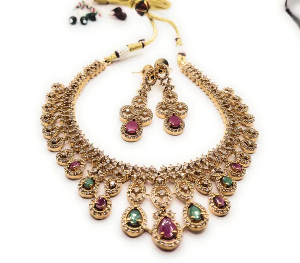 Red_And_Green_Alloy_And_Gold_Plated_And_Artificial_Stones_Premium_Jewellery_Set_For_Women