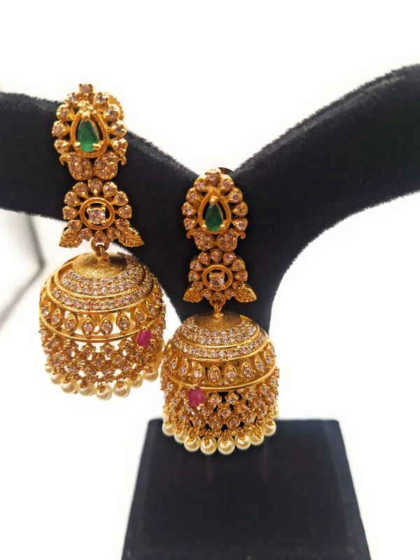 Gold_Polished_Alloy_And_Gold_Plated_Premium_Jhumka_Earrings_For_Women
