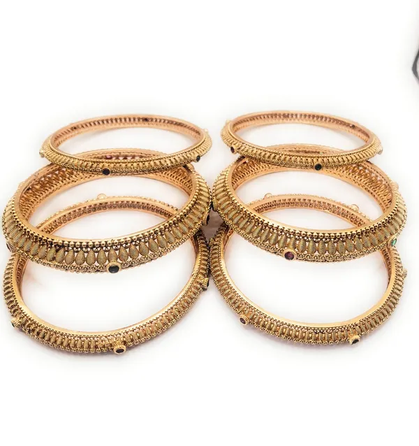 Gold_Polished_Alloy_And_Gold_Plated_And_Artificial_Stones_Premium_Bangle_Set_For_Women
