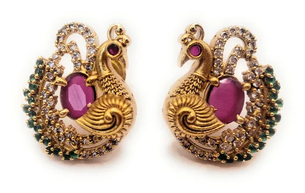 Red_Alloy_And_Gold_Plated_Premium_Stud_Earrings_For_Women