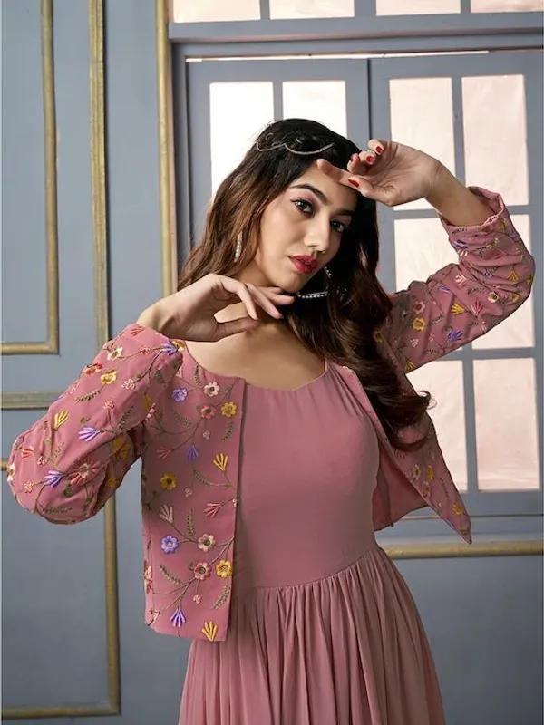 Pink_Cotton_Blend_Premium_Anarkali_Set_For_Women