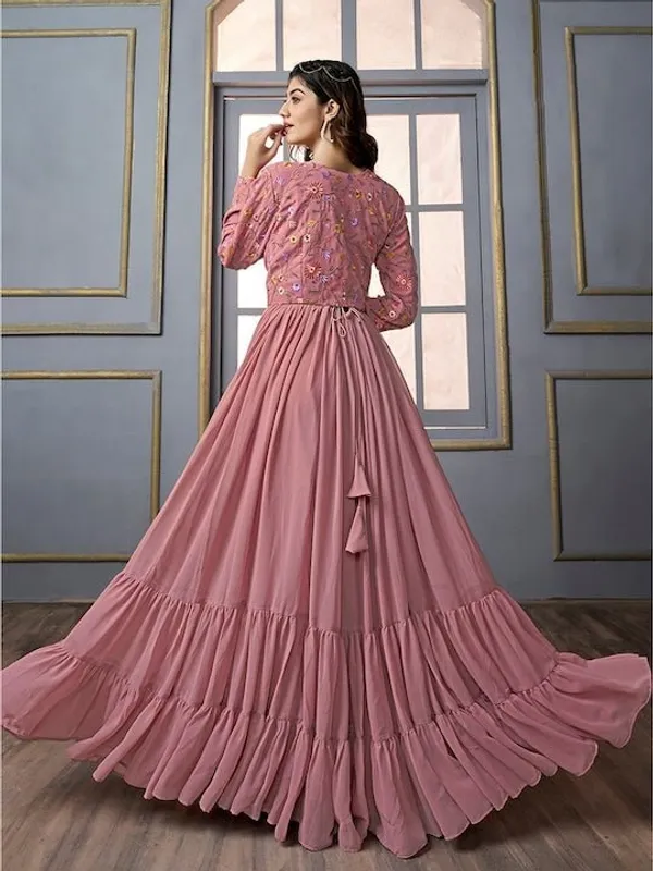 Pink_Cotton_Blend_Premium_Anarkali_Set_For_Women