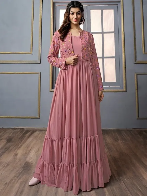 Pink_Cotton_Blend_Premium_Anarkali_Set_For_Women