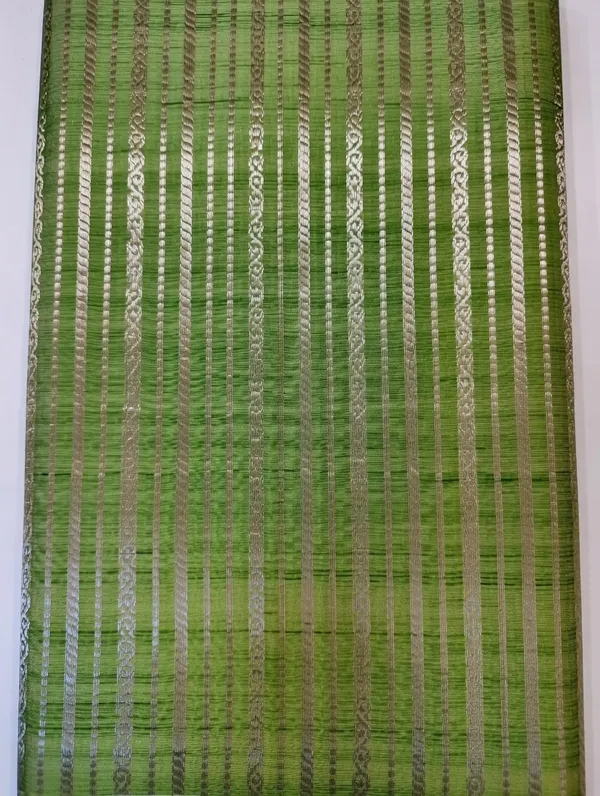 Green_Cotton_Silk_Kavika_Lining_Design_Saree_For_Women