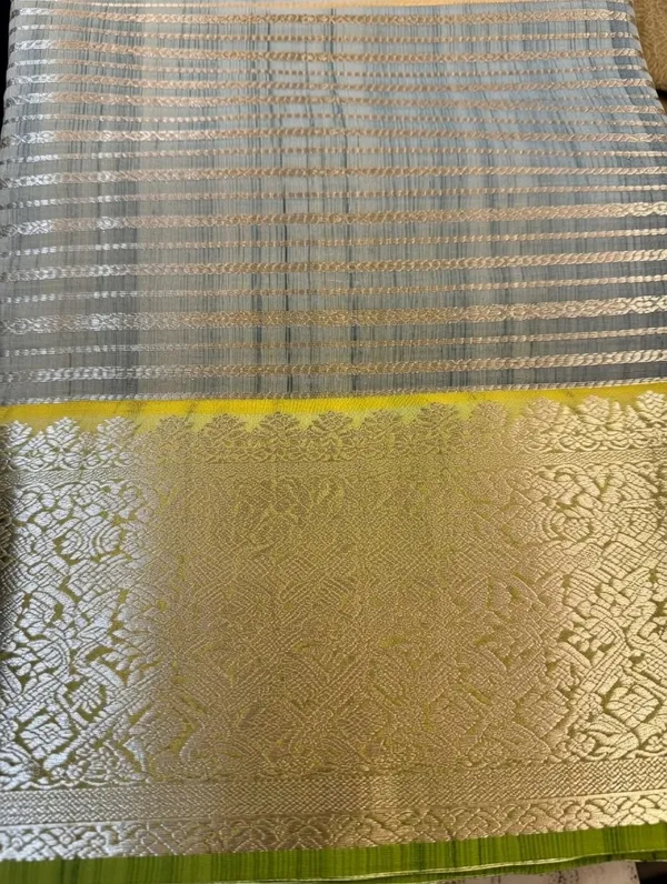 Grey_Cotton_Silk_Kavika_Lining_Design_Saree_For_Women