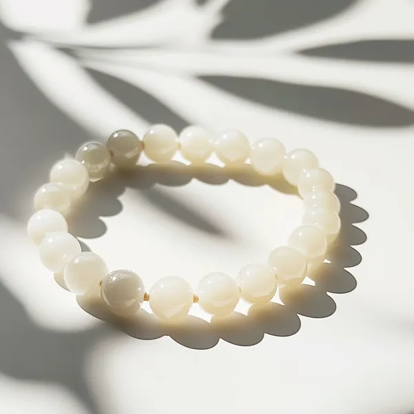 White_Quartz_Crystal_Stone_Bracelet_For_Clear_Mental_Clutter,_Promote_Focus_And_Concentration,_And_Bring_Clarity_To_Your_Thoughts