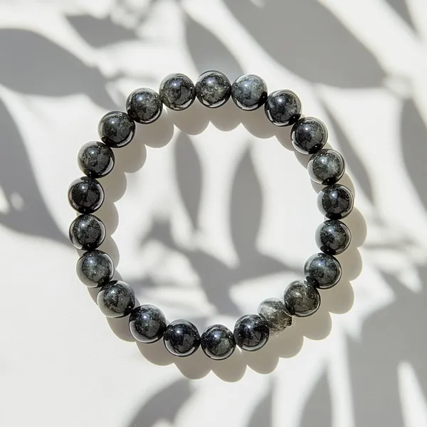 Dark_Grey_Larvikite_Crystal_Stone_Bracelet_For_Meditation_&_Energy_Healing