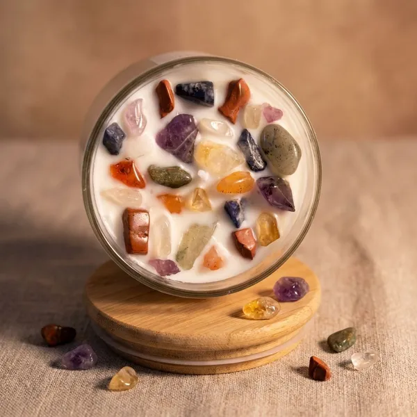 Multicolor_Chakra_Shakti_Candle_Soy_Wax_,_Crystals_&_Pre_Taped_Wick_Candle_For_Chakra_Alignment_And_Energy_Flow