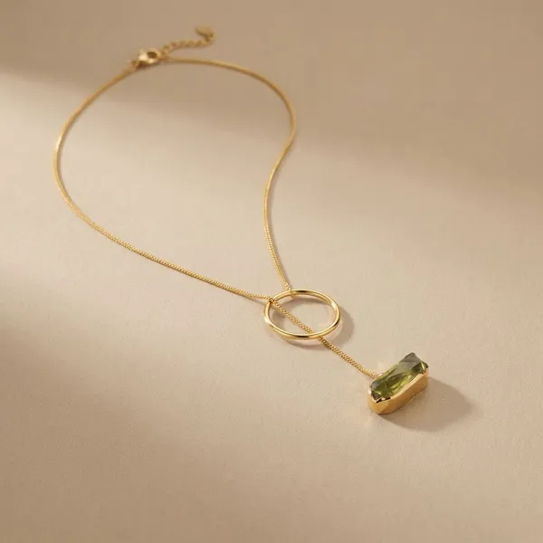 Olive_Green_Peridot_Crystal_Gold_Plated_Birthstone_For_August_Born_Individuals