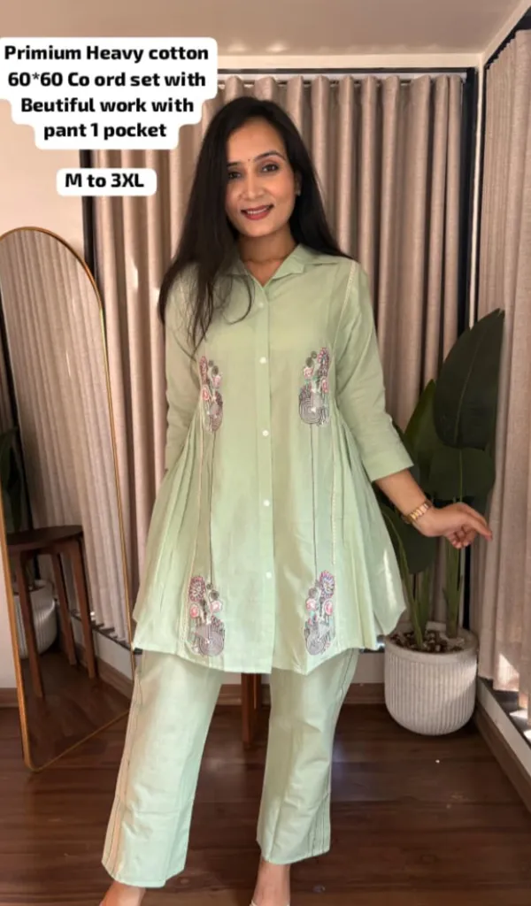 Green_Cotton_Embroided_Co-Ord_Set_For_Women