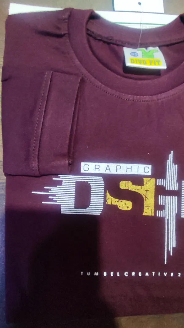Maroon_Cotton_Full_Sleeves_Tshirt_Kids