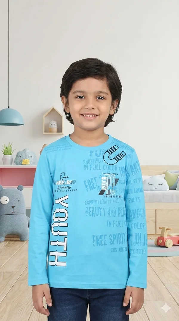 Dark_Red_And_Sky_Blue_Cotton_Premium_Full_Sleeves_Tshirt_For_Kids_Pack_Of_2