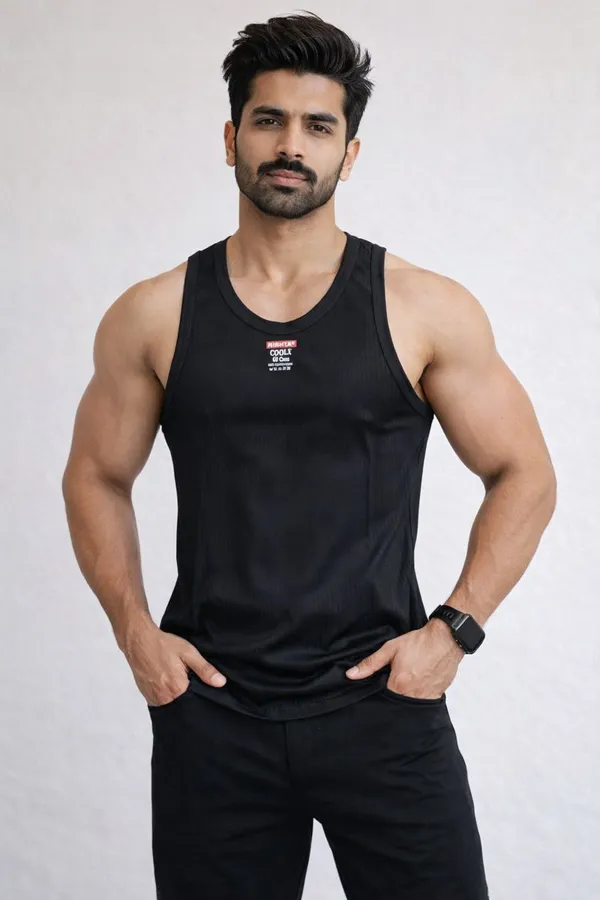 Black_Cotton_Premium_Parka_Vest_For_Men