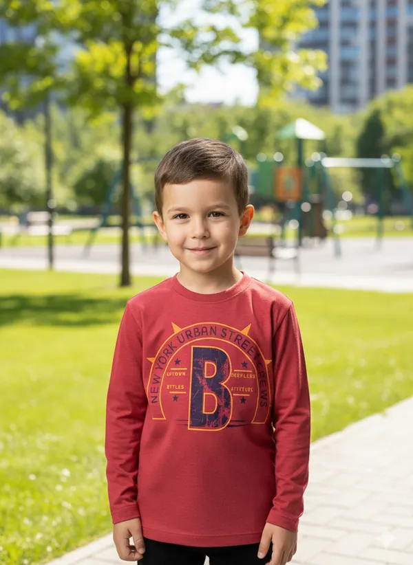Maroon_Cotton_Premium_Full_Sleeves_Tshirt_For_Kids