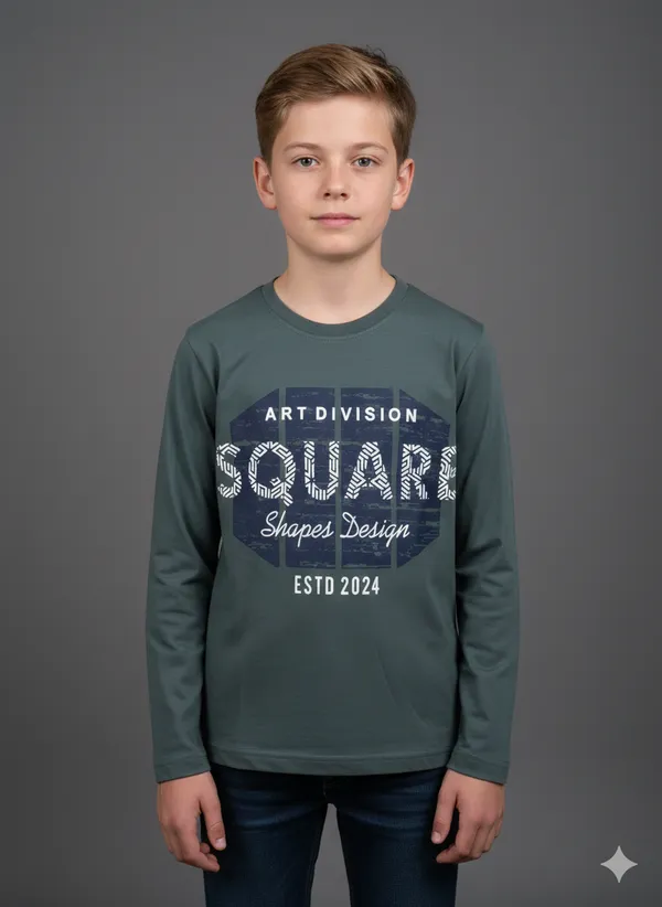 Green_Cotton_Premium_Full_Sleeves_Tshirt_For_Kids