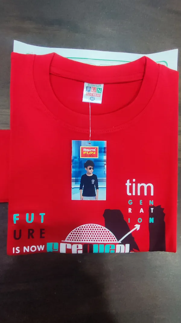 Red_Cotton_Premium_Full_Sleeves_Tshirt_For_Kids