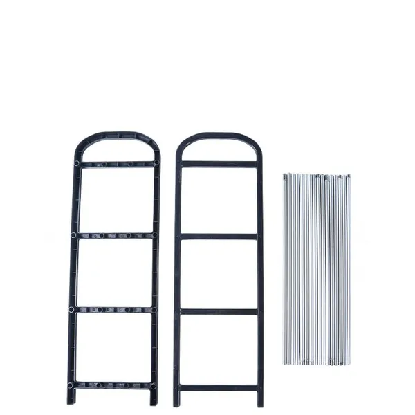Black_Foldable_Multi_Layer_Shoe_Rack_Organizer_Space_Saving_Storage_Solution_For_Entryway,_Closet,_Bedroom_(Metal_Shelves_With_Pp_Plastic_Frame)_(4_Layer)