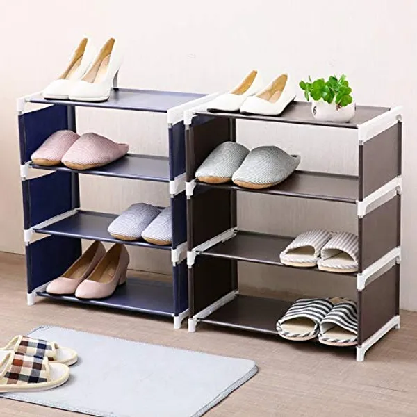 Grey_Storage_Shoes_Rack_Dustproof_Non_Woven_Shoe_Shelf_Cabinet_Organizer_For_Home_And_Office_(4_Layer,_Fabric_Shelves_With_Metal_Frame)