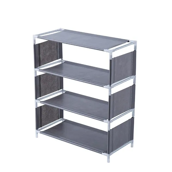 Grey_Storage_Shoes_Rack_Dustproof_Non_Woven_Shoe_Shelf_Cabinet_Organizer_For_Home_And_Office_(4_Layer,_Fabric_Shelves_With_Metal_Frame)