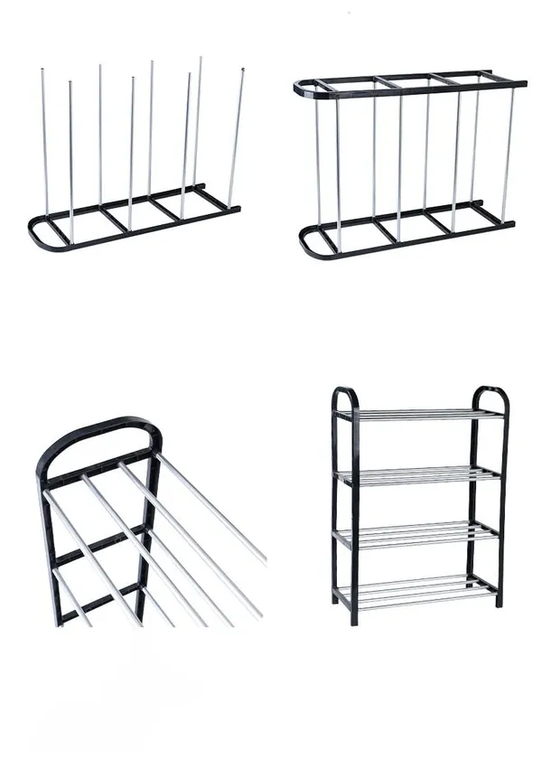 Black_5_Tier_Shoe_Rack_Organizer_Durable_Plastic_Frame_With_Metal_Rods_Compact_Shoe_Storage_Stand_For_Home,_Entryway,_Or_Closet_(42X19X74_Cm)_Do_It_Yor_Self_(Diy)