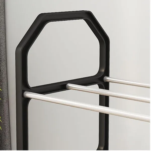 Black_Footwear_Rack_Organizer_For_Entryway_Storage_Solution_Space_Saving_Shoe_Rack_Sturdy_Metal_Construction_And_Easy_Assembly_(Metal_Shelves_With_Pp_Plastic_Frame)_(4_Layer)