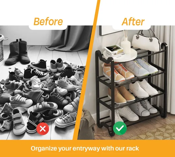Black_Multi_Tier_Shoe_Rack_Entryway_Storage_Solution_For_Home_And_Office_Compact_And_Circle_Cutouts_Design_(4_Layers,_9.8Mm_Baked_Paint_Tube_Frame)