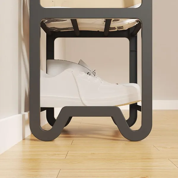 Black_Multi_Tier_Shoe_Rack_Entryway_Storage_Solution_For_Home_And_Office_Compact_And_Circle_Cutouts_Design_(4_Layers,_9.8Mm_Baked_Paint_Tube_Frame)