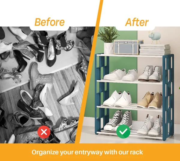 Black_Multi_Tier_Shoe_Rack_Entryway_Storage_Solution_For_Home_And_Office_Compact_And_Circle_Cutouts_Design_(4_Layers,_9.8Mm_Baked_Paint_Tube_Frame)