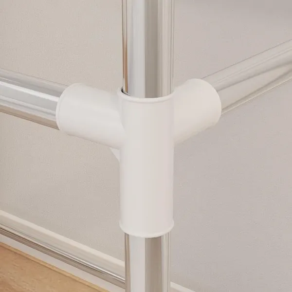 Black_Collapsible_Wardrobe_With_Hanging_Rod_Portable_Closet_Organizer_For_Clothes,_Shoes_And_Accessories
