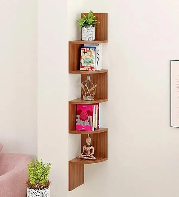 Teak_Natural_Floating_Wall_Shelves_Set_Of_3,_Modern_U_Shaped_Display_Ledges,_(Zig_Zag_Corner_Teak_Natural)