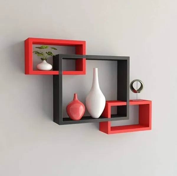Black_And_Red_Floating_Wall_Shelves_Set_Of_3,_Modern_U_Shaped_Display_Ledges,_(Intersection)